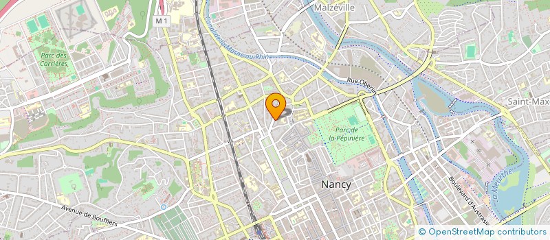 localisation de l'entreprise FCNB  NANCY