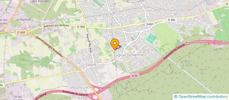 localisation de l'entreprise FCNCJ  GIGNAC-LA-NERTHE
