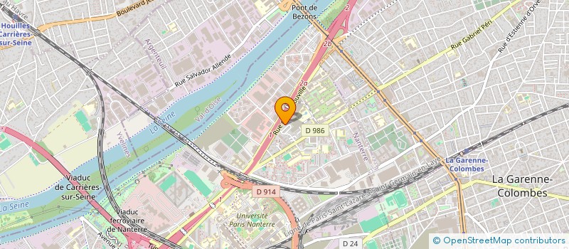 localisation de l'entreprise FCO ASANZA à NANTERRE