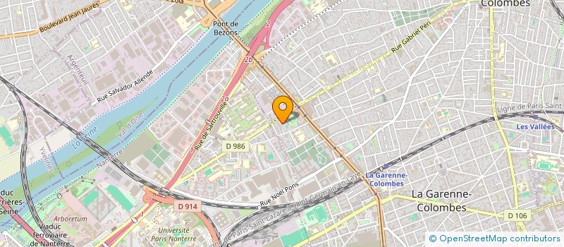 localisation de l'entreprise FCO FIBRE à COLOMBES