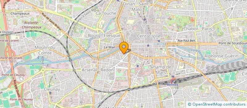 localisation de l'entreprise FCO INVEST à RENNES
