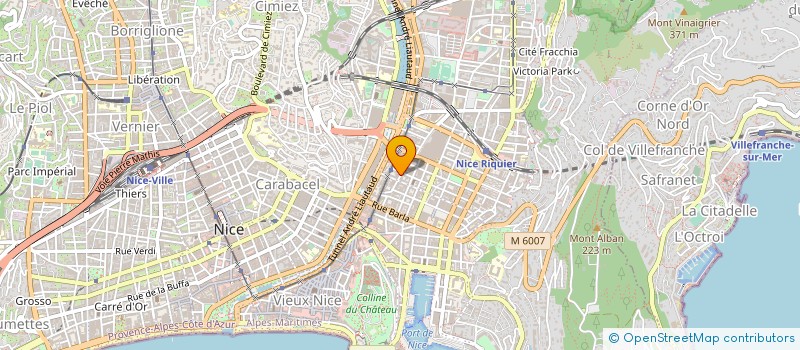 localisation de l'entreprise FCP à NICE