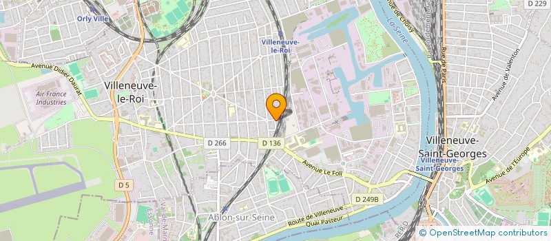 localisation de l'entreprise FCP à VINCENNES