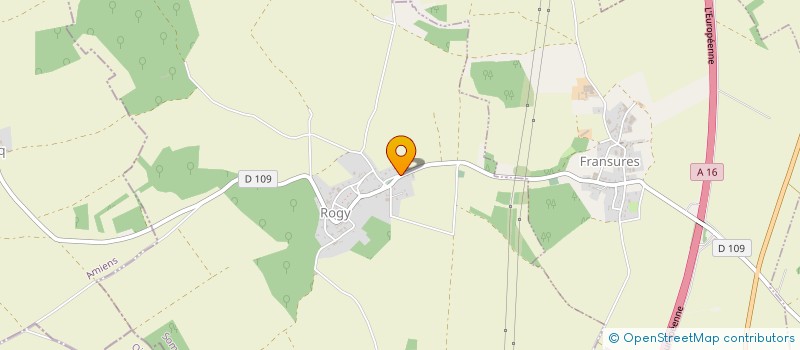 localisation de l'entreprise FCP CREATION  ROGY