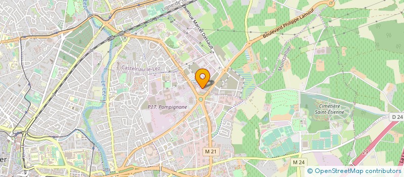localisation de l'entreprise FCP CRECHE ETOILE FILANTE à MONTPELLIER