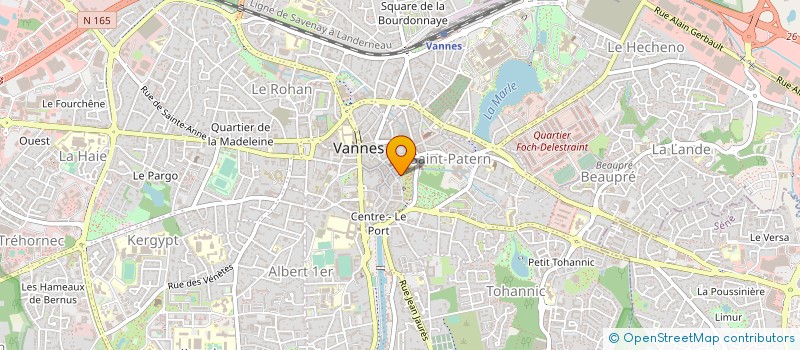 localisation de l'entreprise FCP EURL à VANNES