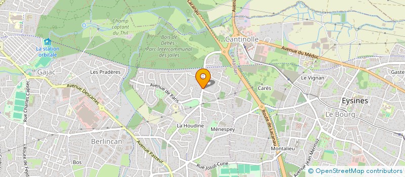 localisation de l'entreprise FCP HAILLAN  LE HAILLAN