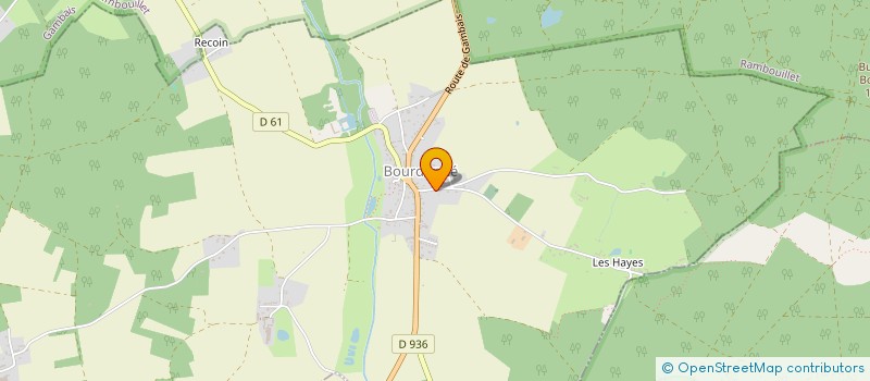 localisation de l'entreprise FCP RENOVATION  BOURDONNE