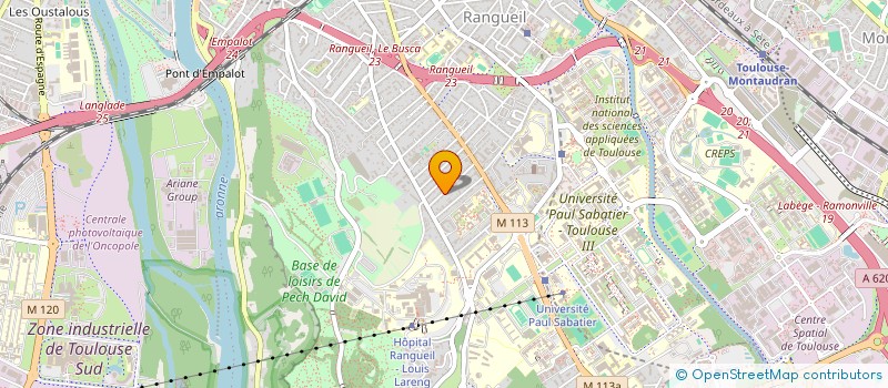 localisation de l'entreprise FCP TIVOLI à TOULOUSE