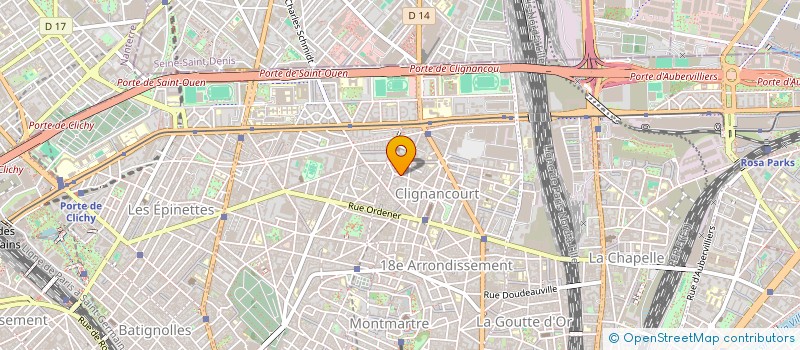 localisation de l'entreprise FCP2  PARIS