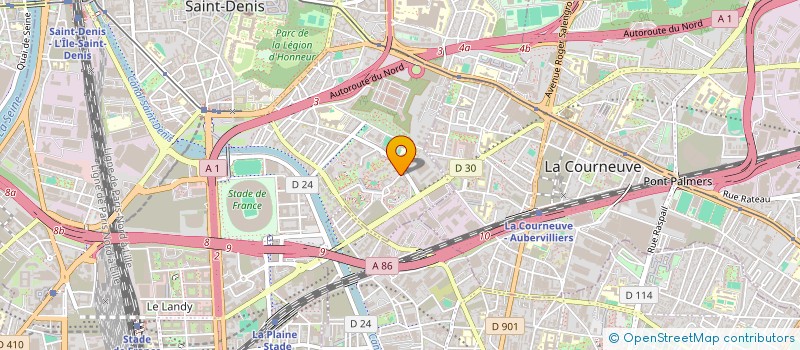 localisation de l'entreprise FCPE à SAINT-DENIS