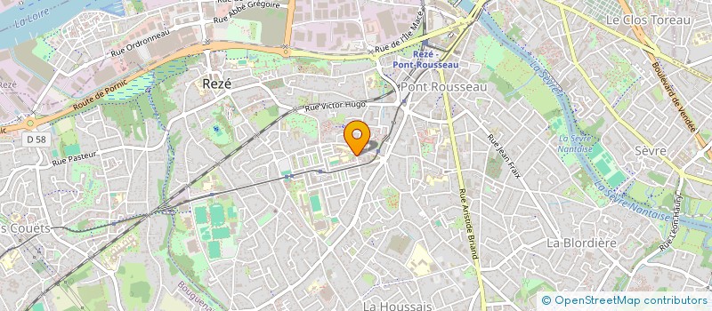 localisation de l'entreprise FCPE CHATEAU NORD à REZE