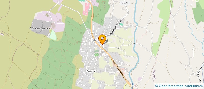 localisation de l'entreprise FCPE CONSEIL LOCAL DE VILLENEUVE DE BERG  VILLENEUVE-DE-BERG