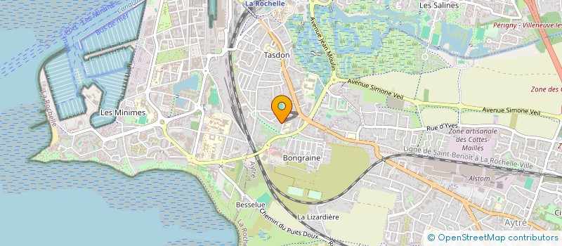 localisation de l'entreprise FCPE DU LYCEE ST EXUPERY BOURSE DES LIVRES  LA ROCHELLE