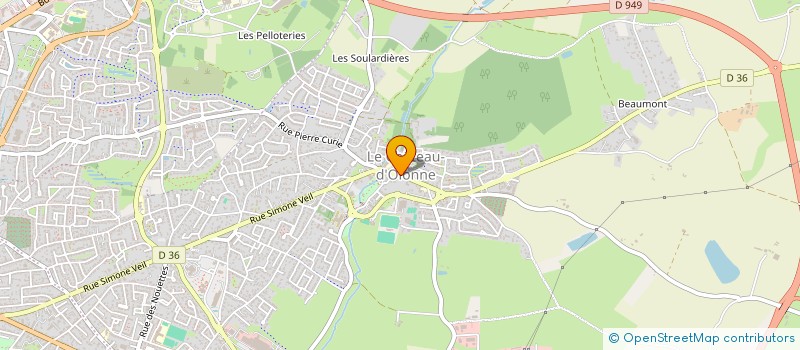 localisation de l'entreprise FCPE ECOLE PUBLIQUE PRIMAIRE MATERNELLE à LES SABLES D'OLONNE