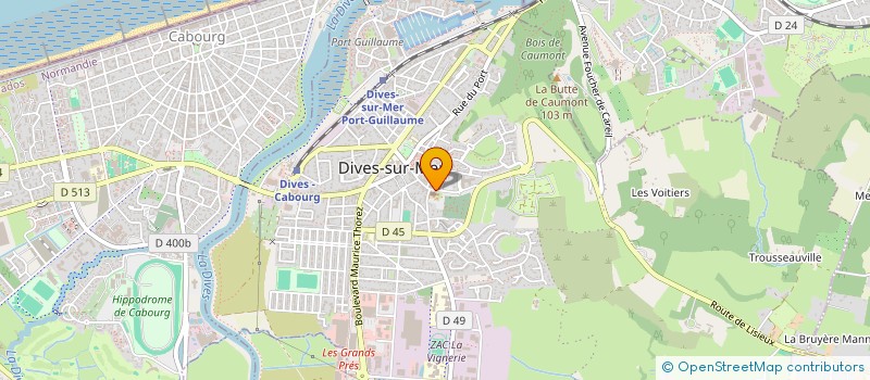 localisation de l'entreprise FCPIARD à DIVES-SUR-MER