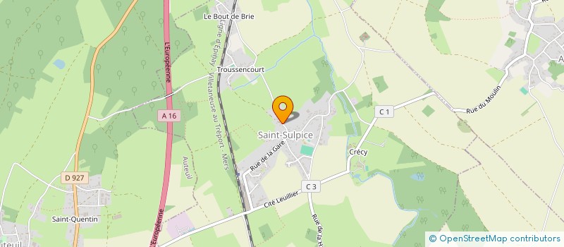 localisation de l'entreprise FCPL à SAINT-SULPICE