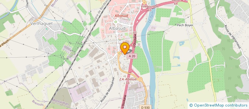 localisation de l'entreprise FCR 49  MONTAUBAN