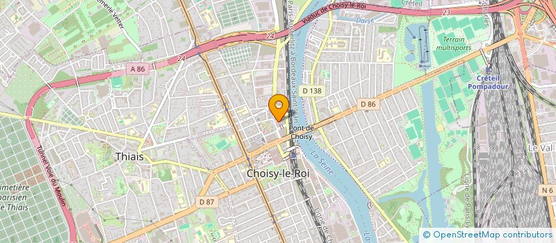localisation de l'entreprise FCR à CHOISY-LE-ROI