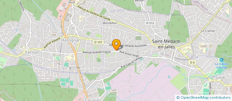 localisation de l'entreprise FCR  SAINT-MEDARD-EN-JALLES