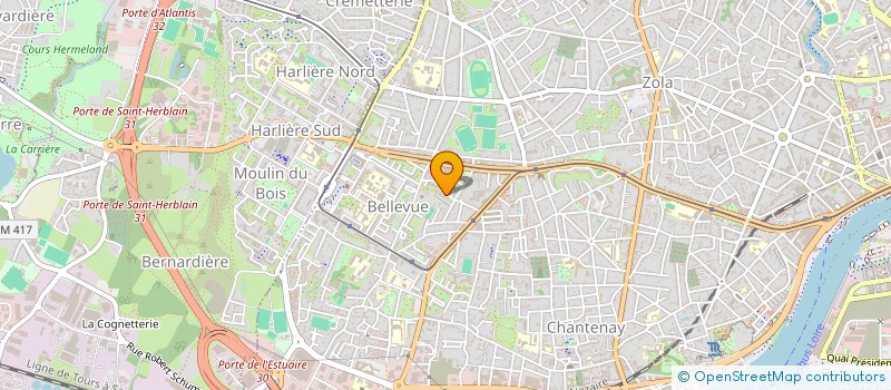 localisation de l'entreprise FCR à NANTES