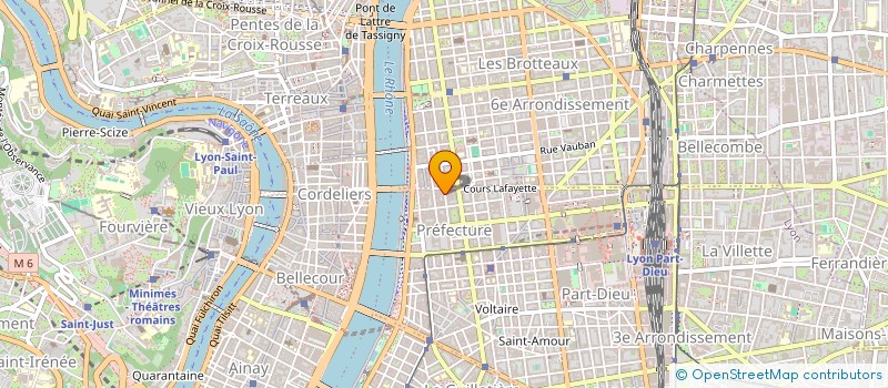 localisation de l'entreprise FCR ASSOCIES  LYON