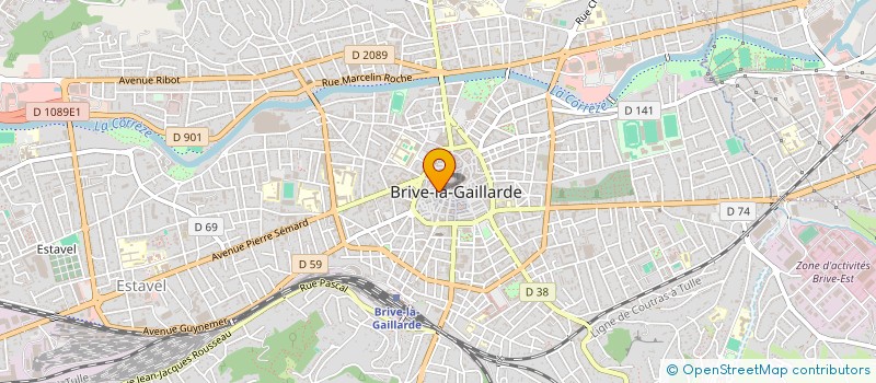 localisation de l'entreprise FCRD à BRIVE-LA-GAILLARDE
