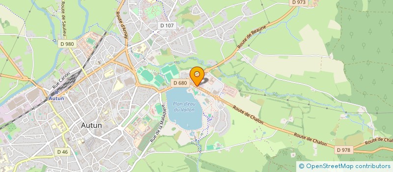 localisation de l'entreprise FCS à AUTUN