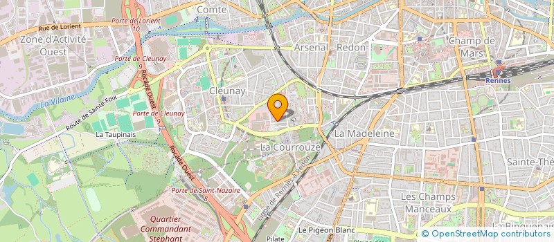 localisation de l'entreprise FCS  RENNES