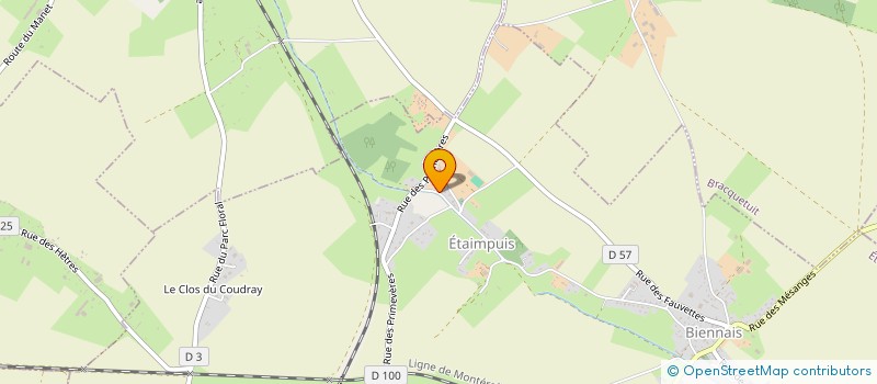 localisation de l'entreprise FCS AUTO  ETAIMPUIS