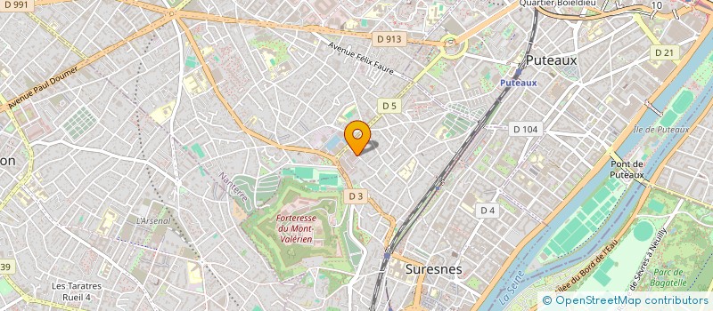 localisation de l'entreprise FCS CONSEILS à SURESNES