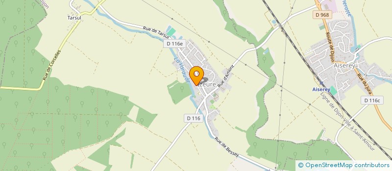 localisation de l'entreprise FCS'ENEGAZELLE  IZEURE