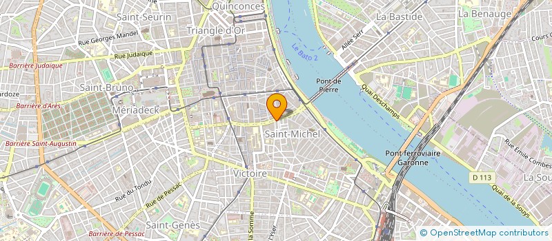 localisation de l'entreprise FCSE  BORDEAUX