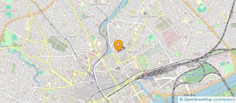 localisation de l'entreprise FCSG  NANTES