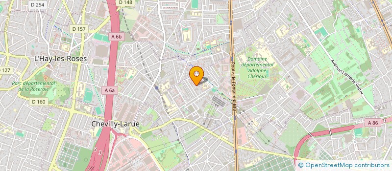 localisation de l'entreprise FCST DESIGN  CHEVILLY-LARUE