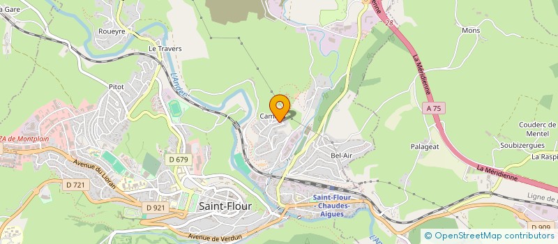 localisation de l'entreprise FCTL  SAINT-FLOUR