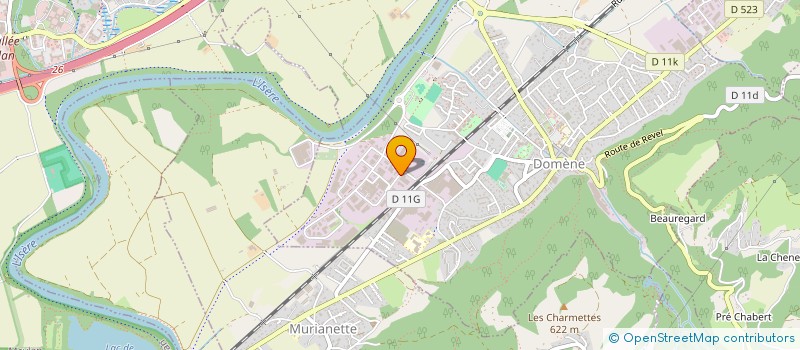 localisation de l'entreprise FCV  DOMENE