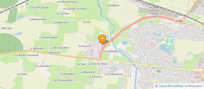localisation de l'entreprise FCV à SAINT-BERTHEVIN