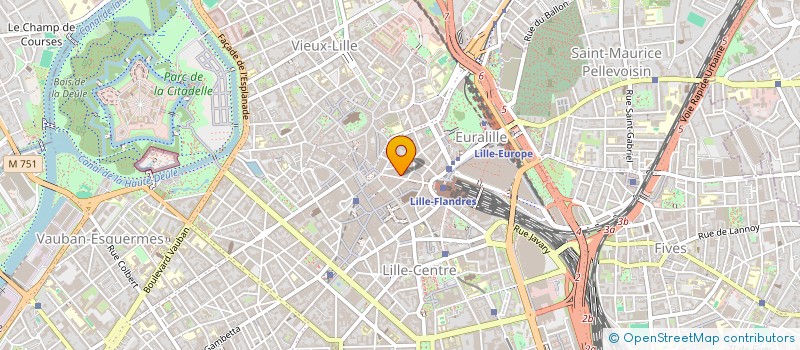 localisation de l'entreprise FCV à LILLE