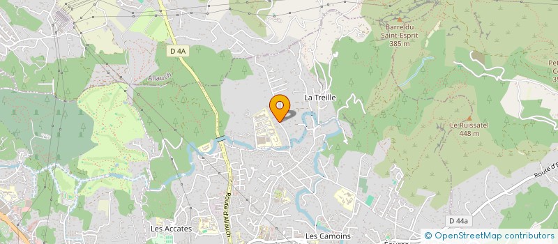 localisation de l'entreprise FCV CONSTRUCTION à MARSEILLE