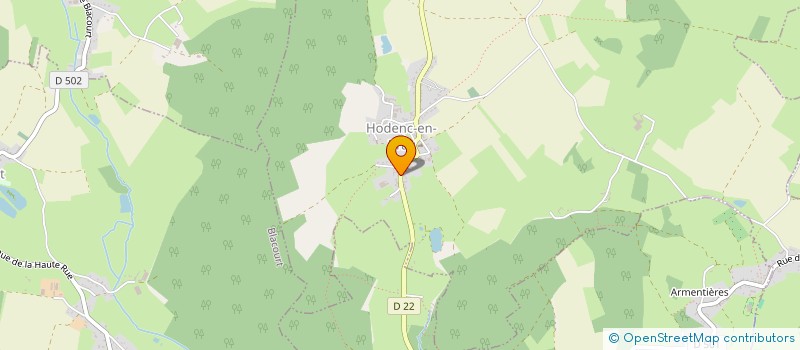 localisation de l'entreprise FCVE  HODENC-EN-BRAY