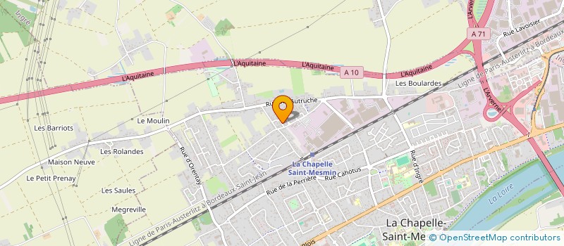 localisation de l'entreprise FCVM à LA CHAPELLE-SAINT-MESMIN