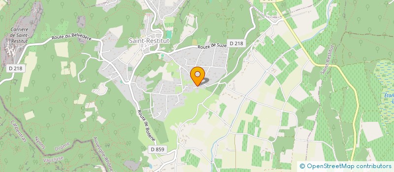 localisation de l'entreprise FCXA  SAINT-RESTITUT