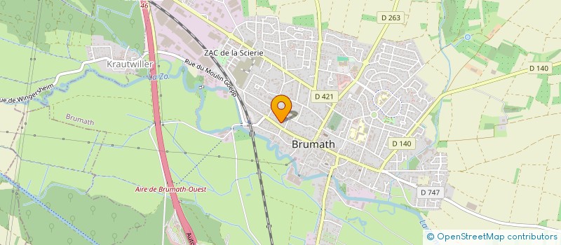 localisation de l'entreprise FCY KADDOUR  BRUMATH