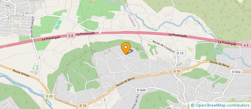 localisation de l'entreprise FD  VENTABREN