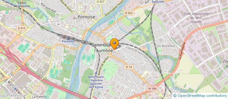 localisation de l'entreprise FD APPART  SAINT-OUEN-L'AUMONE