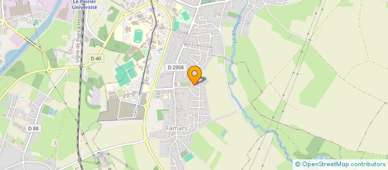 localisation de l'entreprise FD ASSOCIES à FAMARS