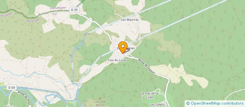 localisation de l'entreprise FD BAT  SAINT-JULIEN