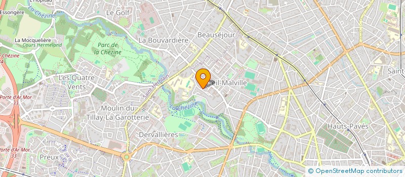 localisation de l'entreprise FD BATI à NANTES