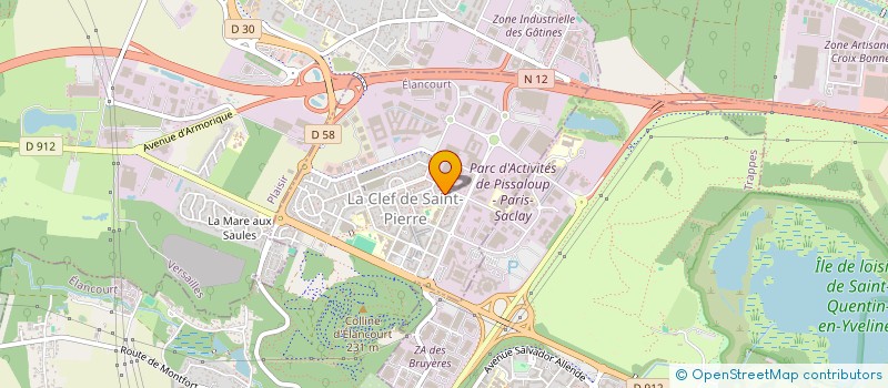 localisation de l'entreprise FD-C  ELANCOURT